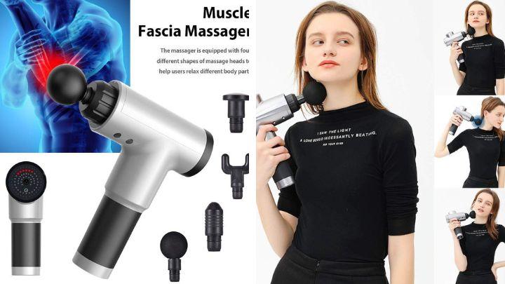 ✨ Fascial Gun Massager – Deep Tissue Recovery & Relaxation ✨
