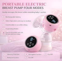 MCP Smart Automatic Breast Pump – Portable Electric Milk Extractor for New Moms with Quiet, Powerful Suction and Safe, Comfortable Breastfeeding Support