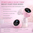 MCP Smart Automatic Breast Pump – Portable Electric Milk Extractor for New Moms with Quiet, Powerful Suction and Safe, Comfortable Breastfeeding Support