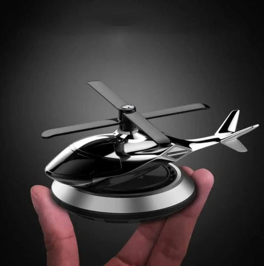 Solar Helicopter Car Perfume Diffuser