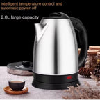 2L Electric Kettle, Tea -Coffee Maker Electric Kettle (2 L, BLACK & SILVER STEEL)